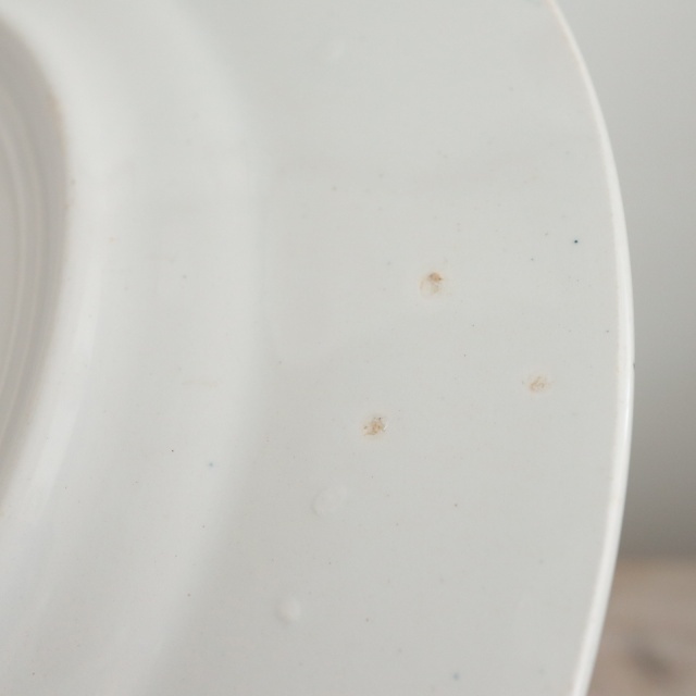 アンティーク プレート 皿 ACACIA フランス サンタマン製 SAINT