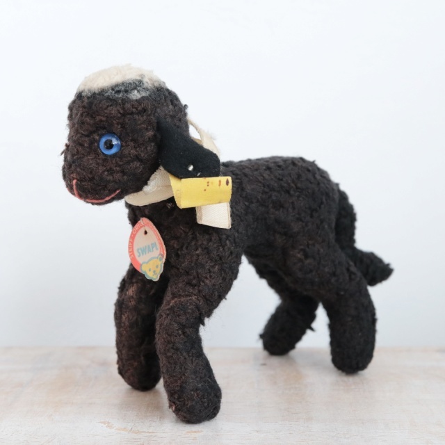 アンティーク シュタイフ ペルシャラム Steiff Swapl 10cm