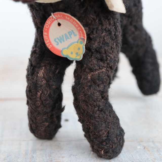 アンティーク シュタイフ ペルシャラム Steiff Swapl 10cm