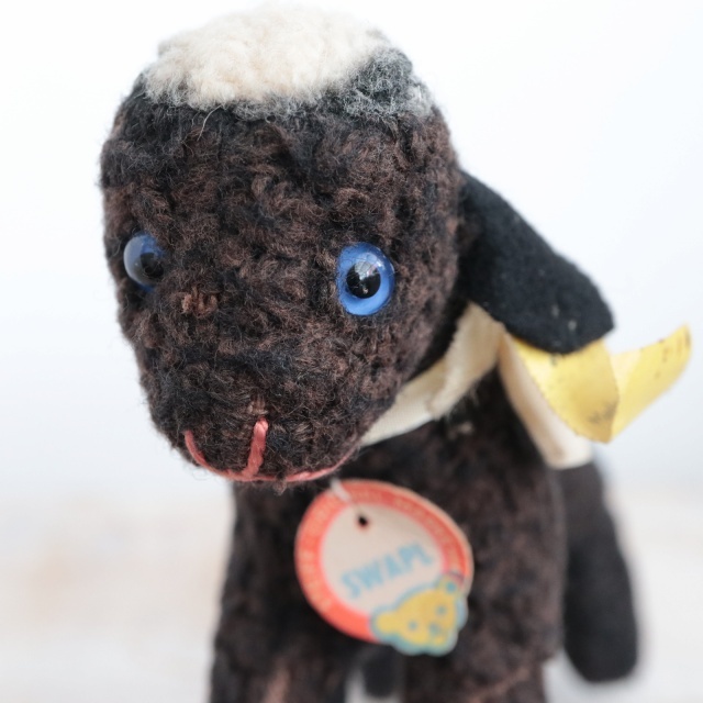 アンティーク シュタイフ ペルシャラム Steiff Swapl 10cm