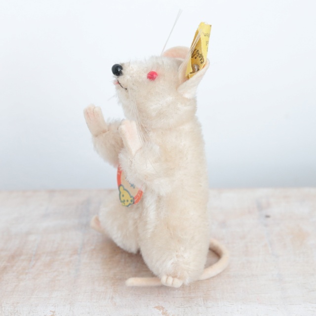 アンティーク シュタイフ ネズミ Steiff Pieps 8cm