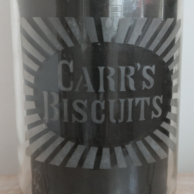 アンティーク ビスケットジャー CARR'S BISCUITS