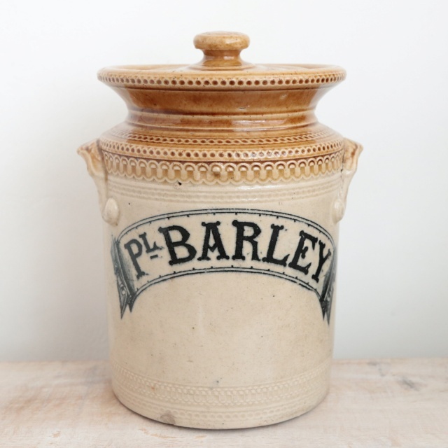 アンティークジャー PL BARLEY