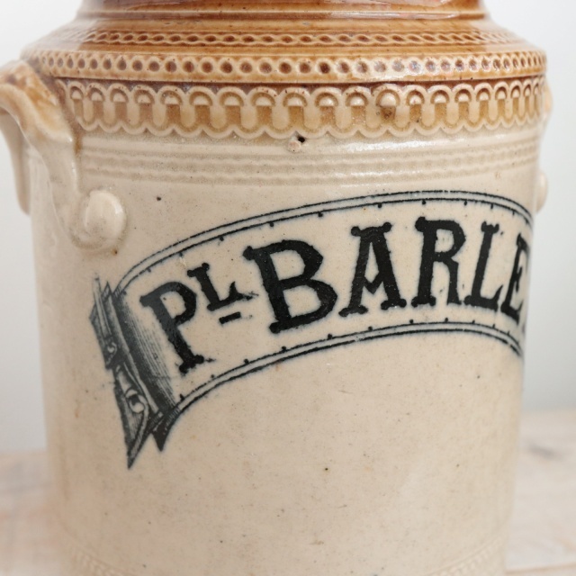 アンティークジャー PL BARLEY