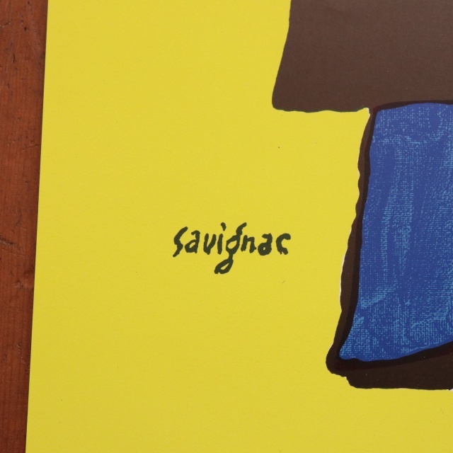 サヴィニャック ボジョレー・ヌーヴォー ヴィンテージポスター  