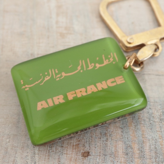 ブルボンキーホルダー エールフランス アラビア文字 AIR FRANCE