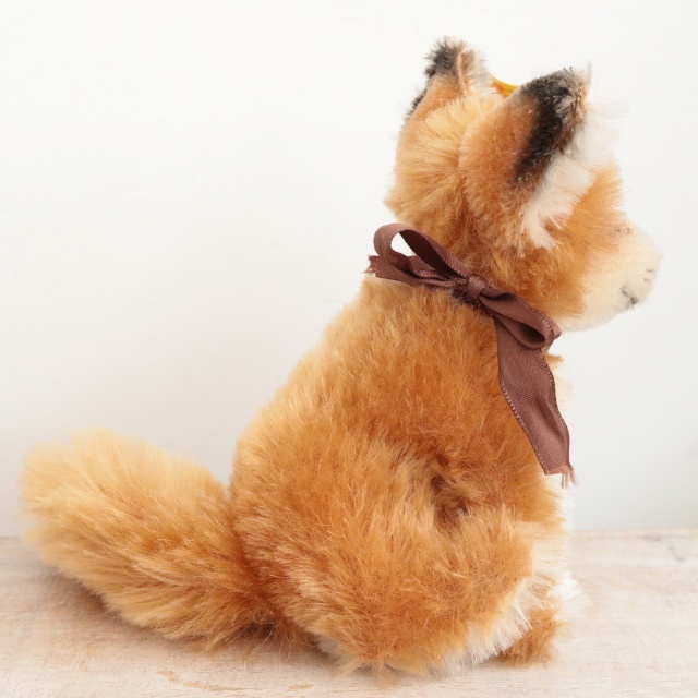 ビンテージ シュタイフ キツネ Steiff Fuzzy 12cm