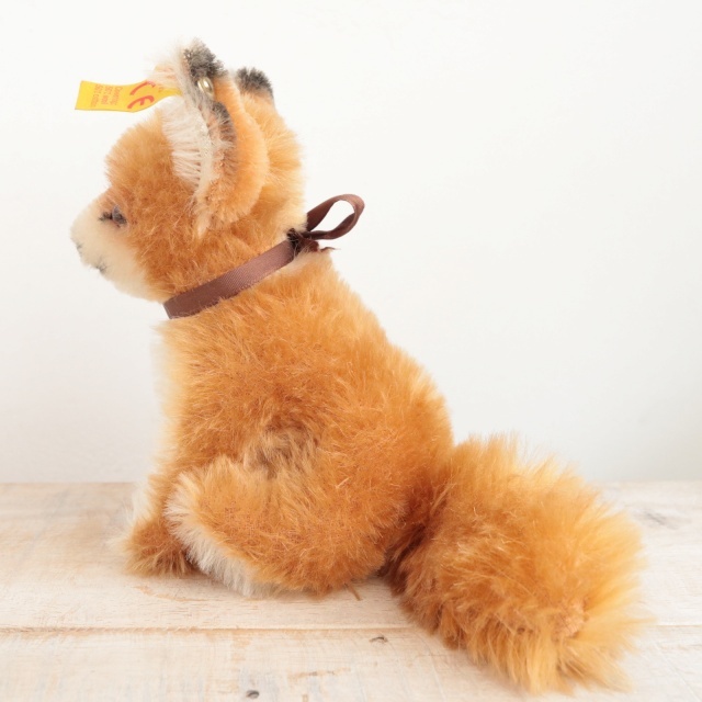 ビンテージ シュタイフ キツネ Steiff Fuzzy 12cm
