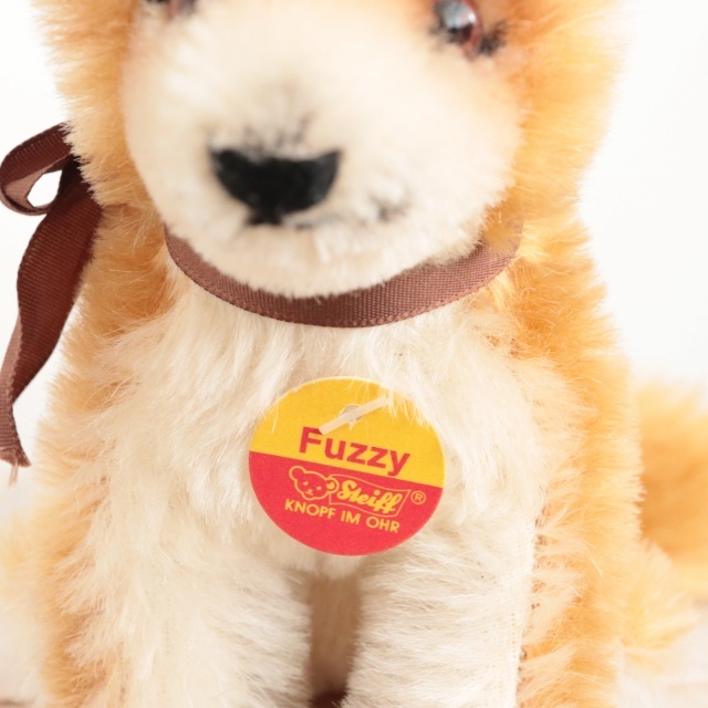 ビンテージ シュタイフ キツネ Steiff Fuzzy 12cm