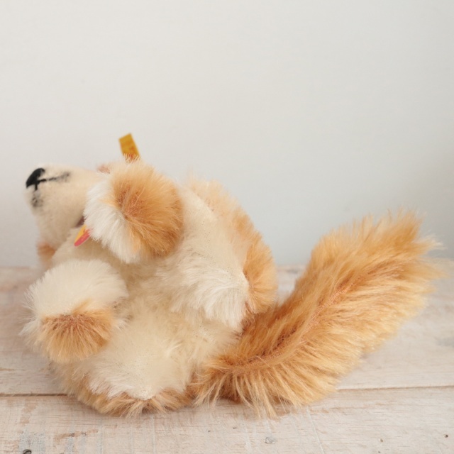 ビンテージ シュタイフ キツネ Steiff Fuzzy 12cm