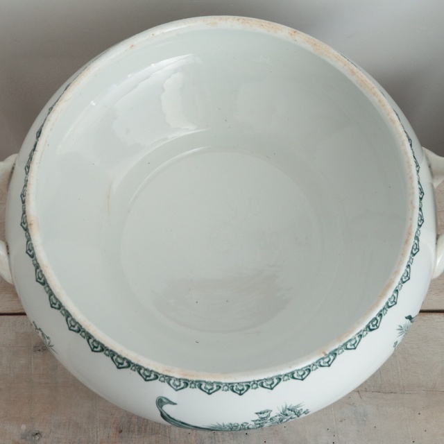 アンティーク スーピエール レギュミエ スズラン フランス サンタマン