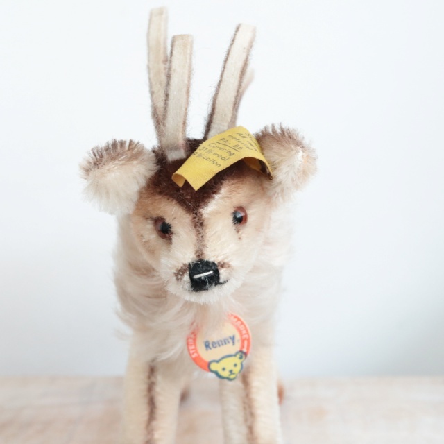 アンティーク シュタイフ トナカイ Steiff Renny 14cm