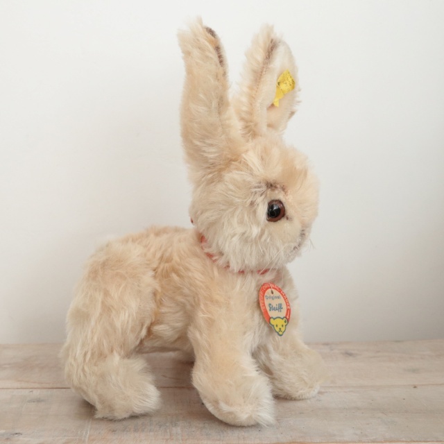 アンティーク シュタイフ ウサギ チェンジャブルラビット Steiff Changeable Rabbit 25cm