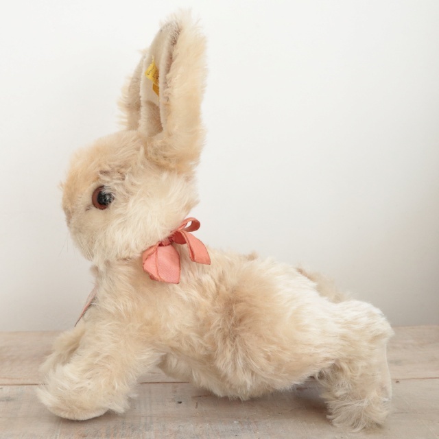 アンティーク シュタイフ ウサギ チェンジャブルラビット Steiff Changeable Rabbit 25cm