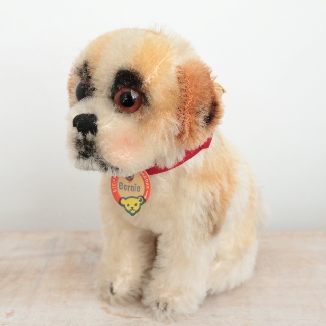 アンティーク シュタイフ セントバーナード Steiff Bernie 12cm