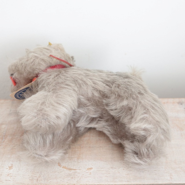 アンティーク シュタイフ シュナウザー Steiff Tessie 14cm