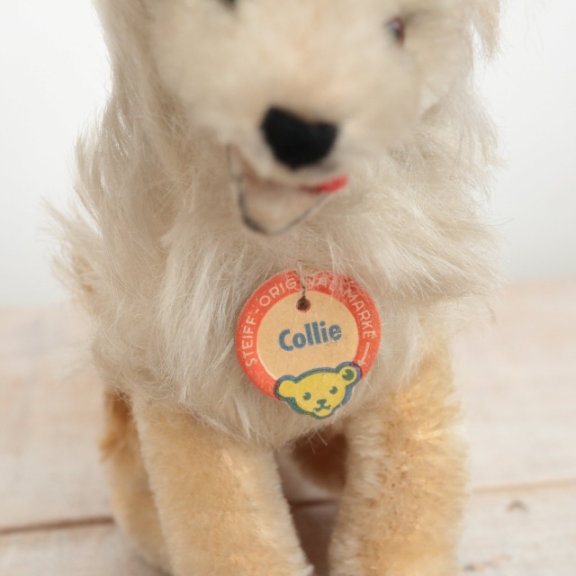 アンティーク シュタイフ コリー Steiff Collie 12cm