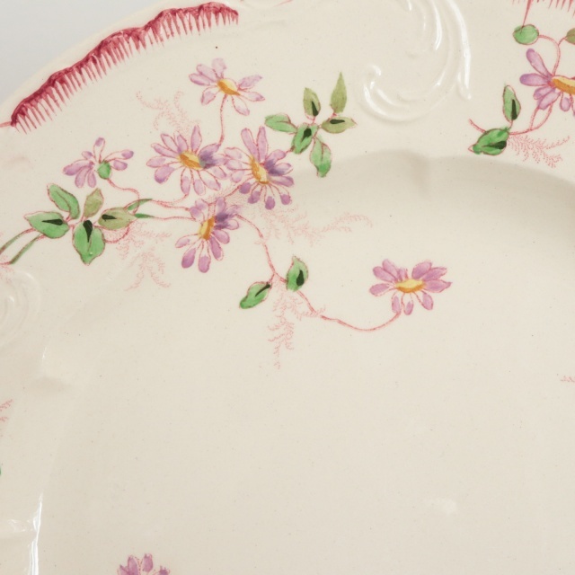 アンティーク プレート ディナー皿 CLETA フランス ロンシャン製 Longchamp