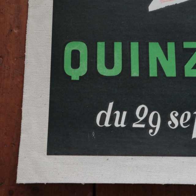 サヴィニャック 羊毛の2週間 ビンテージポスター Quinzaine de la laine
