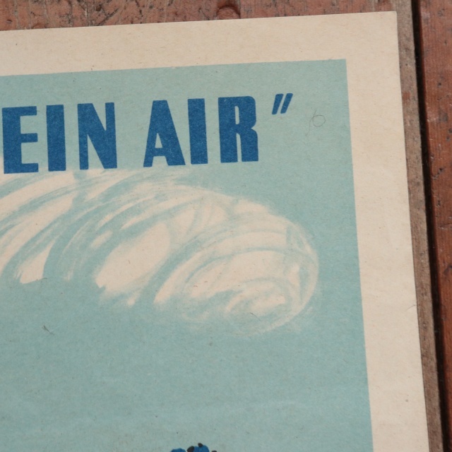 エルベ モルバン ビンテージポスター Jeunesse au plein air 1961年