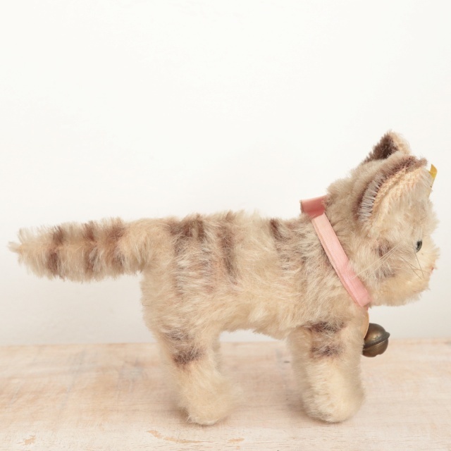 アンティーク シュタイフ ネコ Steiff Tabby 10cm