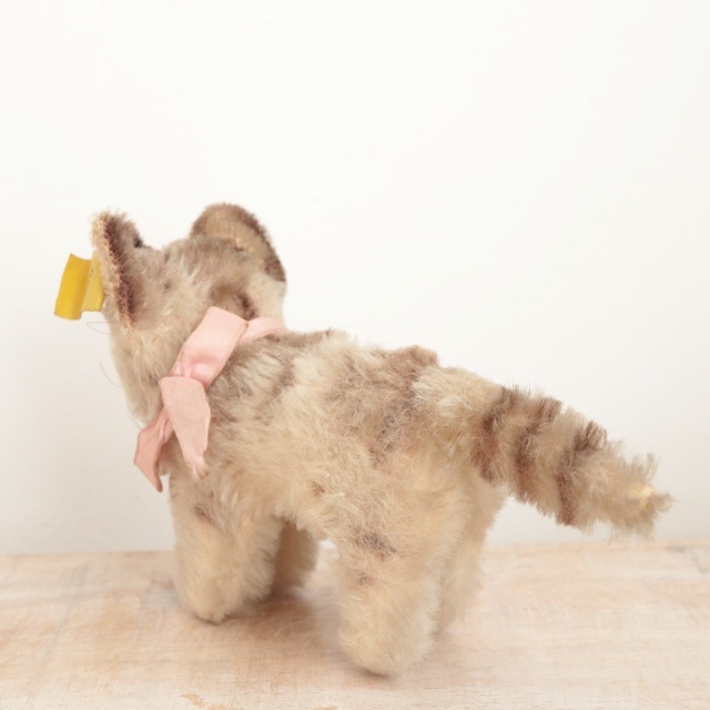 アンティーク シュタイフ ネコ Steiff Tabby 10cm