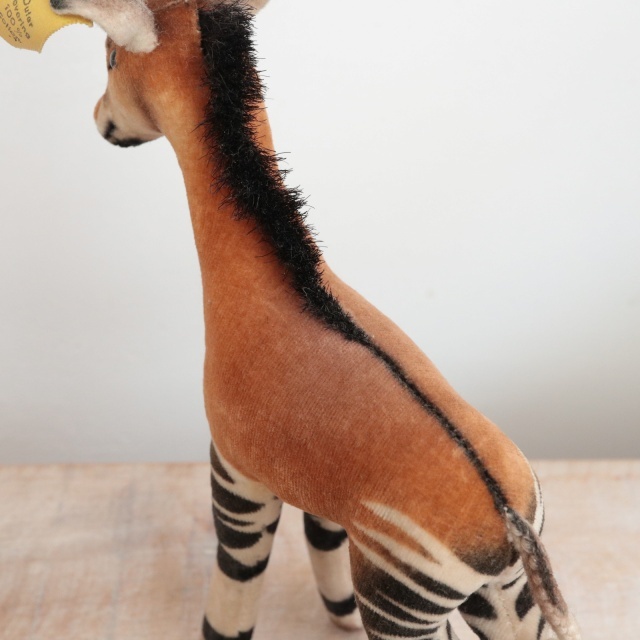 アンティーク シュタイフ オカピ ぬいぐるみ Steiff Okapi 14cm