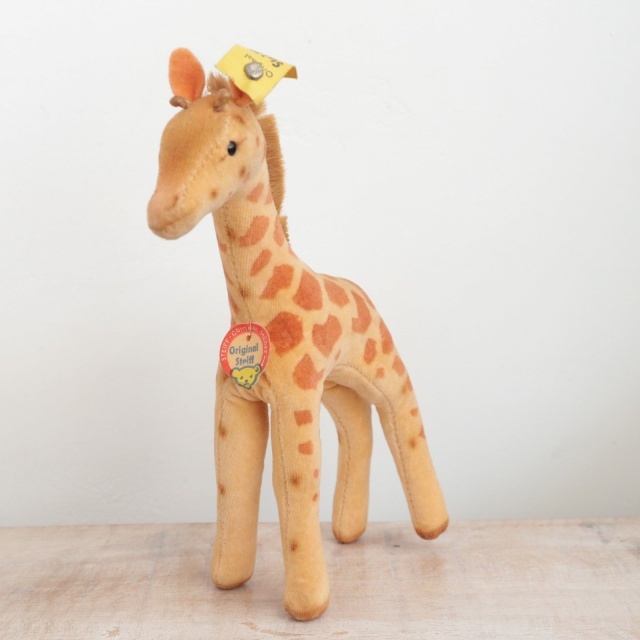 アンティーク シュタイフ キリン Steiff Giraffe 14cm