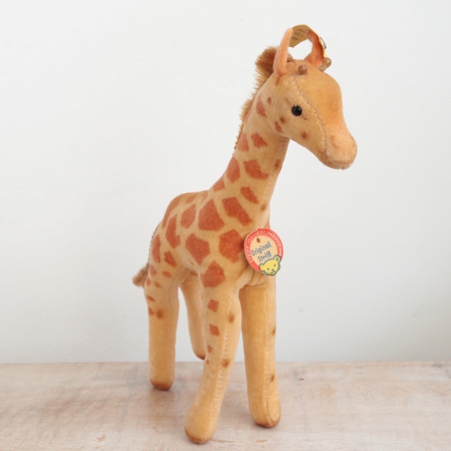 アンティーク シュタイフ キリン Steiff Giraffe 14cm