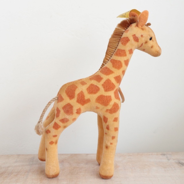 アンティーク シュタイフ キリン Steiff Giraffe 14cm