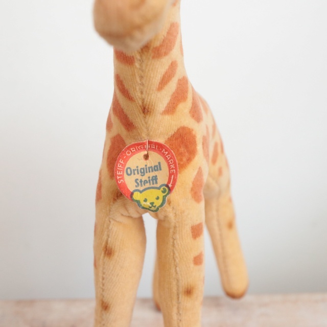 アンティーク シュタイフ キリン Steiff Giraffe 14cm