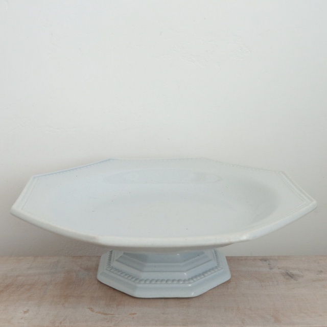 美しい小ぶりのコンポティエ　フランスアンティーク フランスアンティークコンポティエレア