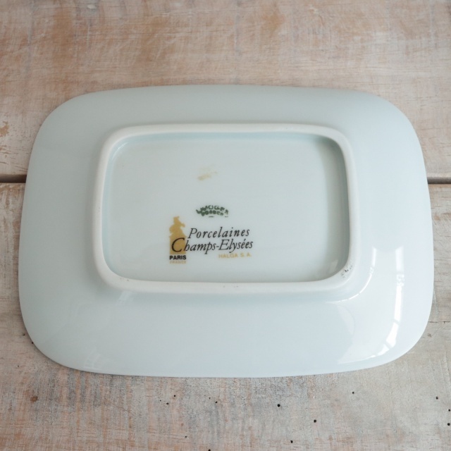 ルフォール・オプノ スズラン リモージュ ビンテージ小皿 LIMOGES製 Lefor Openo