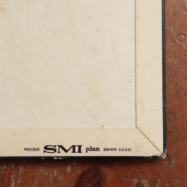 サボンドール ビンテージ 厚紙製看板 エルベ・モルバン MONT ST MICHEL