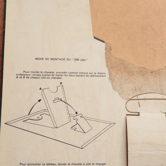 サボンドール ビンテージ 厚紙製看板 エルベ・モルバン MONT ST MICHEL