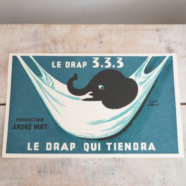 ヴィルモ LE DRAP 3+3+3 ビュバー インク吸い取り紙 Villemot