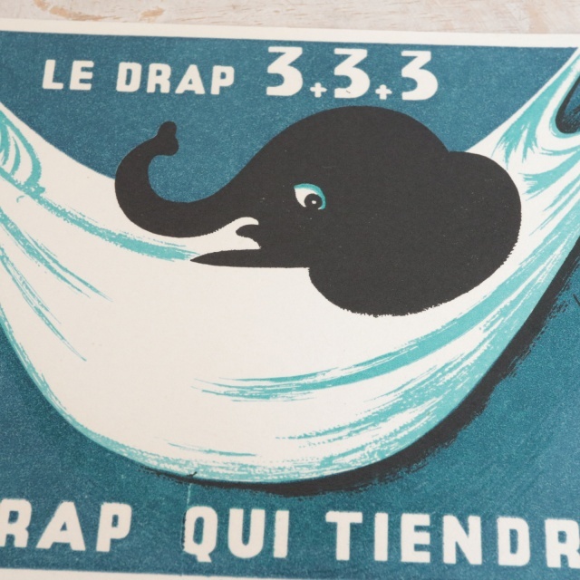 ヴィルモ LE DRAP 3+3+3 ビュバー インク吸い取り紙 Villemot