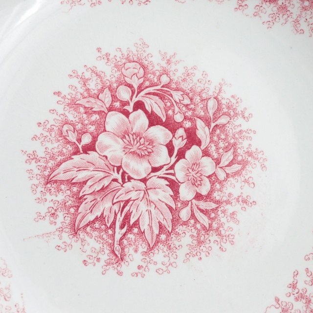 アンティーク コンポティエ FLEURS フランス ペクソンヌ製 PEXONNE Fenal Freres