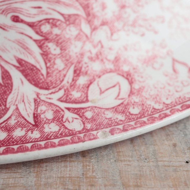 アンティーク コンポティエ FLEURS フランス ペクソンヌ製 PEXONNE Fenal Freres