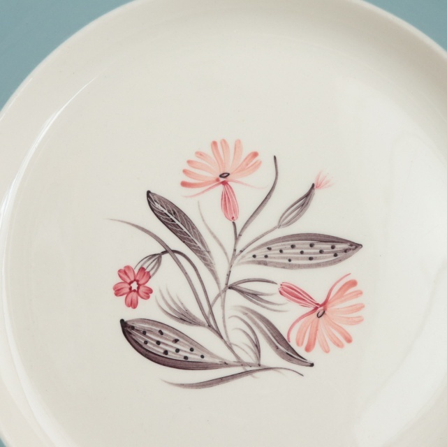 スージークーパー ピンクシャンピオン 皿 SUSIE COOPER 