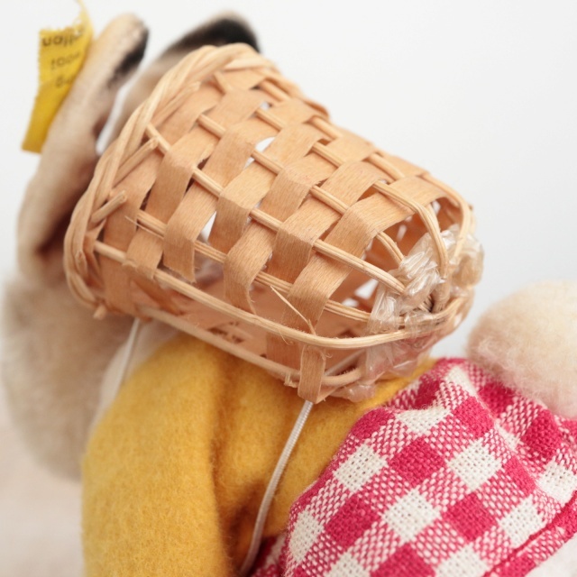 アンティーク シュタイフ ウサギ Steiff Bibbie 12cm