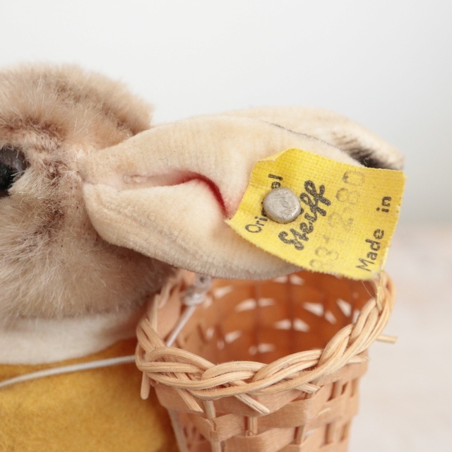 アンティーク シュタイフ ウサギ Steiff Bibbie 12cm