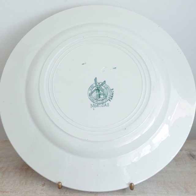 フランスアンティーク皿 ムーラン・デ・ルー 「IRENEE」 フランスアンティーク皿 ムーラン・デ・ルー 「IRENEE」