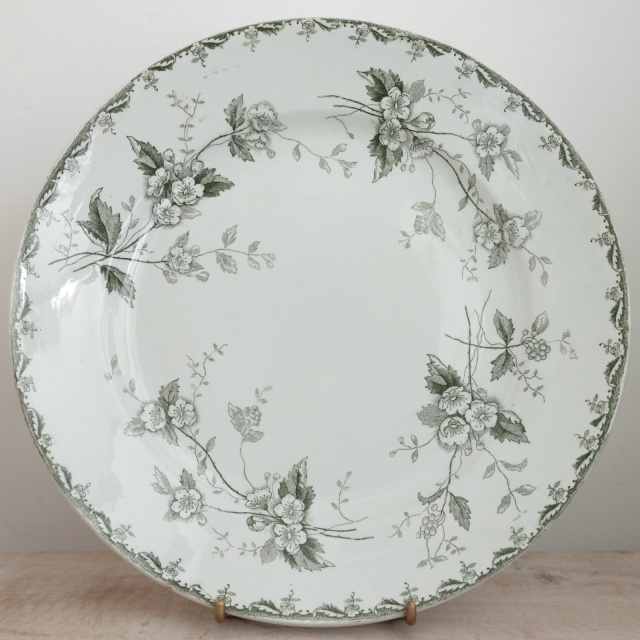 フランス アンティーク サンタマン プレート 飾り皿 ヴィンテージ 4点