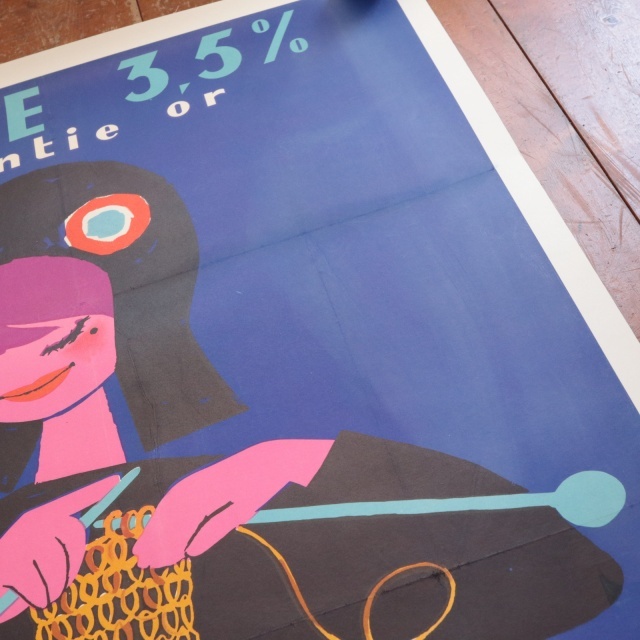 ルフォール・オプノ ビンテージポスター Lefor Openo RENTE 3.5%