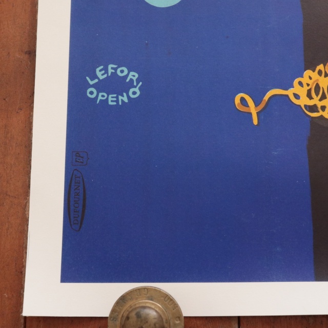 ルフォール・オプノ ビンテージポスター Lefor Openo RENTE 3.5%