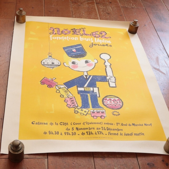 ルフォール・オプノ ヴィンテージポスター NOEL 62 Lefor Openo