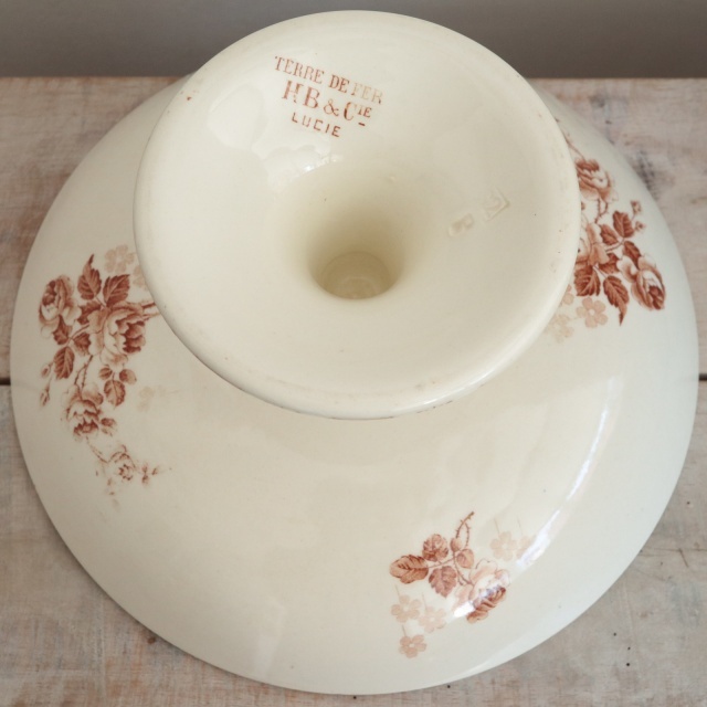 アンティーク コンポティエ LUCIE フランス ショワジールロワ製 CHOISY