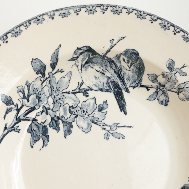 フランスアンティーク サルグミンヌ Favori プレート2枚セット