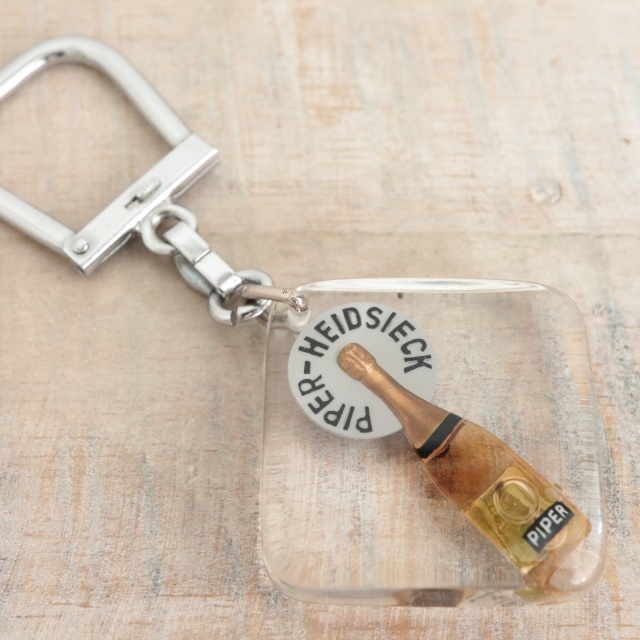 ブルボンキーホルダー シャンパン PIPER HEIDSIECK